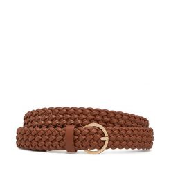 Pasek Damski DeeZee. Brązowe paski damskie DeeZee, bez wzorów. Za 49.99 zł.