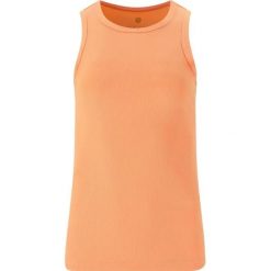 Damski tank top Athlecia Madilyn. Brązowe topy damskie Athlecia, bez wzorów, bez kołnierzyka, bez ramiączek. Za 142.50 zł.