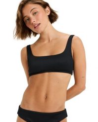 Stanik bikini dla Kobiety RIB ROXY LOVE THE GLASSY Czarny. Czarne stroje kąpielowe damskie Roxy, xs, bez wzorów, z elastanu. Za 209.99 zł.