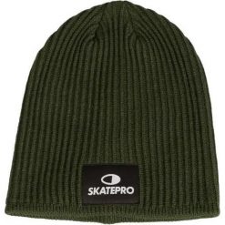 Odzież Beanies unisex SkatePro Long Skate Beanie Czapka - Army. Zielona czapki damskie SKATEPRO, bez wzorów. W wyprzedaży za 42.99 zł.