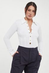 Body damskie ELISABETTA FRANCHI. Body Elisabetta Franchi, bez wzorów. Za 1,969.00 zł.