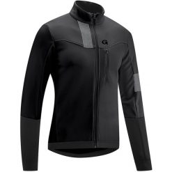 Kurtka Gonso Valaff. Czarne kurtki sportowe męskie Gonso, m, bez wzorów, z materiału, bez kaptura. Za 592.00 zł.