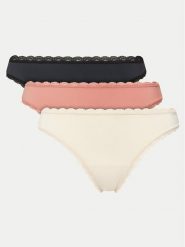 Guess Komplet 3 par fig klasycznych O4YG03 KBS50 Kolorowy. Majtki damskie Guess, z syntetyku. Za 99.99 zł.