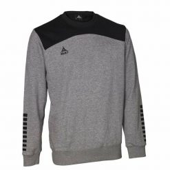 Bluza dresowa męska Select Oxford Sweat bawełniana szara. Czarne bluzy męskie Select, m, bez wzorów, z bawełny, sportowe, bez ramiączek, bez kaptura. W wyprzedaży za 232.05 zł.