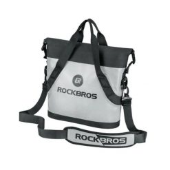 Wielofunkcyjna torba rowerowa z paskiem na ramię ROCKBROS. Białe torby na ramię męskie ROCKBROS, z materiału, na ramię, duże. Za 304.16 zł.