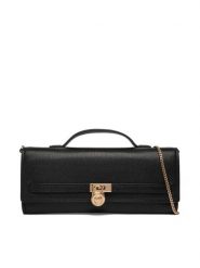 MICHAEL Michael Kors Torebka 30F5GHMC8L Czarny. Czarne torebki do ręki damskie MICHAEL Michael Kors, bez wzorów, ze skóry, bez dodatków. Za 859.99 zł.