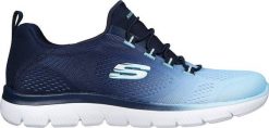 Skechers Skechers damskie buty sportowe sneakersy Summer Bright Charmer 149536 NVY 36,5. Obuwie sportowe damskie Skechers, bez wzorów, bez zapięcia. Za 299.99 zł.