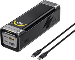 AOHI The Black Warrior 170W PD 25200 mAh. Czarne powerbanki . Za 479.00 zł.