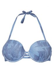 Chantelle Góra od bikini Easy Pop C22JN9 Niebieski. Niebieskie bikini Chantelle, bez wzorów, z syntetyku. Za 199.99 zł.