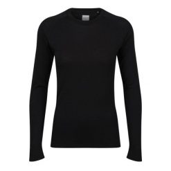 Bluza merino damska Inov-8 Merino Long Sleeve T-Shirt. Czarne bluzy damskie Inov-8, bez wzorów, bez ramiączek, bez kaptura. Za 398.99 zł.