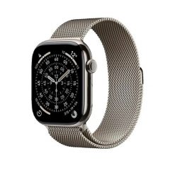 Zegarek inteligentny Apple Series 11 Tytanowy GPS + Cellular 46 mm. Cyfrowe zegarki męskie Apple, bez wzorów. Za 4,546.25 zł.