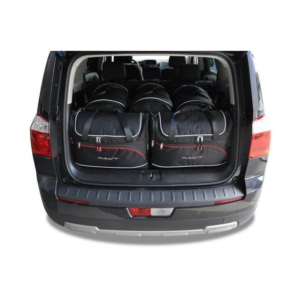 Torby Do Bagażnika Chevrolet Orlando 2010-2018 5Szt Kjust. Czarne torby podróżne damskie KJUST, bez wzorów. Za 1,502.00 zł.