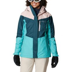 Kurtka narciarska damska Columbia Rosie Run Insulated. Czerwone kurtki sportowe damskie Columbia, na zimę, uniwersalny, bez wzorów, bez ramiączek, bez kaptura, narciarskie. Za 999.00 zł.