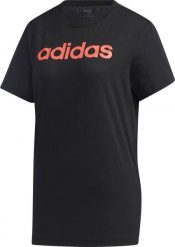 Adidas Koszulka damska adidas Essentials Linear Loose Tee czarna GL6333 : Rozmiar - 2XS. Czarne bluzki damskie Adidas, xs, bez wzorów, bez kołnierzyka, bez ramiączek. Za 84.37 zł.