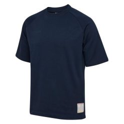 Koszulka Hummel World 26. Niebieskie buty sportowe męskie Hummel, bez wzorów, bez zapięcia, na fitness i siłownię. Za 269.50 zł.