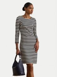 LAUREN RALPH LAUREN Sukienka codzienna 200P03678001 Granatowy Regular Fit. Niebieskie sukienki damskie Lauren Ralph Lauren, na co dzień, bez wzorów, z syntetyku, bez kołnierzyka, bez ramiączek, proste. Za 1,099.00 zł.