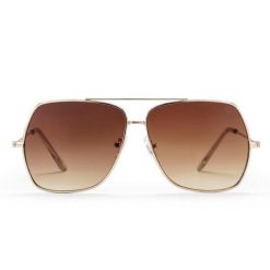 Okulary CHPO Cliff Gold Brown 16135FA. Żółte okulary przeciwsłoneczne damskie CHPO BRAND. Za 156.51 zł.