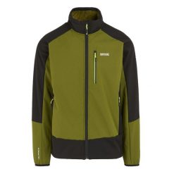 Męska Kurtka Soft Shell Moutdale. Niebieskie kurtki męskie Regatta, m, bez wzorów, sportowe, bez kaptura. Za 120.99 zł.