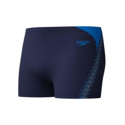 Spodenki kąpielowe męskie Speedo Hyperboom Spl Asht. Niebieskie kąpielówki męskie Speedo, l, bez wzorów. Za 189.99 zł.