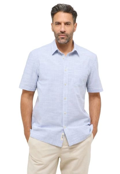 Męska koszula Mustang Style Darien Faded Denim 1016474 5124. Koszule męskie Mustang, m, bez wzorów, z denimu, bez kołnierzyka, bez ramiączek. Za 169.99 zł.