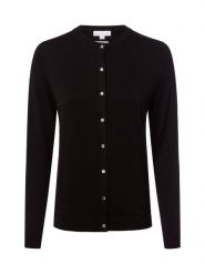 Brookshire Kardigan Kobiety Bawełna czarny, S. Czarne kardigany damskie brookshire, s, bez wzorów, z bawełny, klasyczne, bez kołnierzyka. Za 119.95 zł.