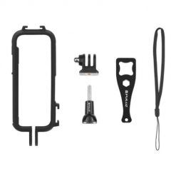 Ramka ochronna Puluz Insta360 X3 (czarna). Brązowe zegarki sportowe Puluz, bez wzorów. Za 45.00 zł.