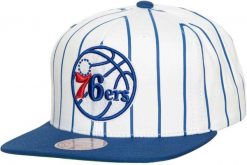 Mitchell & Ness NBA Retro Brooklyn NY Czapka. Białe czapki damskie Mitchell & Ness, bez wzorów, z bawełny, eleganckie. Za 171.99 zł.