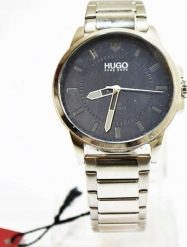Zegarek Męski Hugo First 1530186 + BOX. Zegarki męskie Hugo Boss, bez wzorów. Za 614.04 zł.