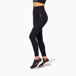 Legginsy treningowe damskie Carpatree Allure Seamless. Czarne legginsy damskie Carpatree, bez wzorów, z elastanu. Za 149.99 zł.