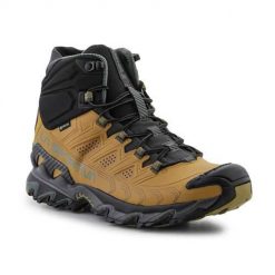 Buty trekkingowe męskie La Sportiva Ultra Raptor Ii. Brązowe buty zimowe męskie La Sportiva, bez wzorów, z materiału, za kostkę, bez obcasa, bez zapięcia. Za 891.99 zł.