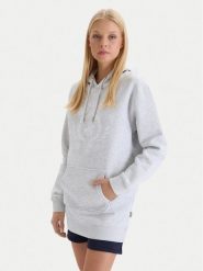 Beverly Hills Polo Club Bluza W126-BHLSS-1038-40M Szary Regular Fit. Szare bluzy damskie Beverly Hills Polo Club, m, bez wzorów, z bawełny, bez ramiączek, bez kaptura. Za 159.99 zł.