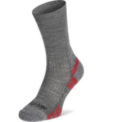 Skarpety do trekkingu męskie Bridgedale Hike Lightweight Merino Performance Boot. Szare skarpety męskie Bridgedale, bez wzorów, z wełny. Za 95.99 zł.