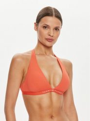 Tommy Hilfiger Góra od bikini UW0UW05257 Czerwony. Czerwone bikini Tommy Hilfiger, bez wzorów, z syntetyku. Za 239.99 zł.