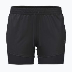 Spodenki do biegania damskie Under Armour Velociti Pro 4" 2N1. Czarne szorty damskie Under Armour, bez wzorów, sportowe. Za 209.99 zł.