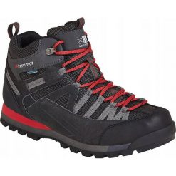 Buty trekkingowe męskie KARRIMOR Spike Mid K949. Czarne buty zimowe męskie Karrimor, bez wzorów, bez obcasa, bez zapięcia. Za 402.99 zł.