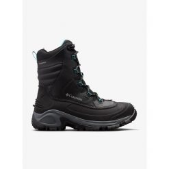 Buty zimowe damskie Columbia Bugaboot III. Czarne obuwie trekkingowe damskie Columbia, bez zapięcia. Za 424.99 zł.