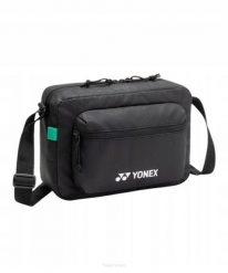 Saszetka sportowa Yonex Team Shoulder Bag. Czarne saszetki i nerki męskie YONEX, bez wzorów, z syntetyku. Za 109.00 zł.