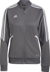 Adidas Bluza damska adidas Condivo 22 Track Jacket Full Zip szaro-biała HD2280 M. Białe bluzy damskie Adidas, m, bez wzorów, bez ramiączek, bez kaptura. Za 191.51 zł.