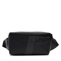 Nerka Armani Exchange. Czarne saszetki i nerki męskie Armani Exchange, bez wzorów. Za 459.99 zł.
