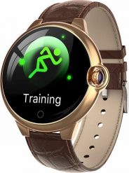 Smartwatch Garett Karen Brązowy (ATGTTZABKARBRSK). Brązowe zegarki smartwatch GARETT, bez wzorów. Za 356.52 zł.