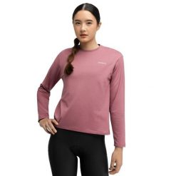 Damska rowerowa bawełniana bluza gravel z długim rękawem Kolarstwo Siroko Rut. Brązowe bluzy damskie SIROKO, bez wzorów, z bawełny, sportowe, bez ramiączek, bez kaptura. Za 168.00 zł.