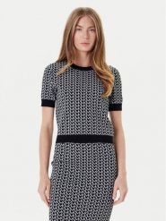 MICHAEL Michael Kors Sweter MT56198HQG Szary Regular Fit. Szare swetry nierozpinane damskie MICHAEL Michael Kors, m, bez wzorów, z wiskozy, bez kołnierzyka, bez ramiączek. Za 469.99 zł.