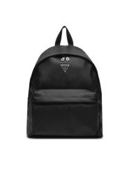 Guess Plecak Venezia HMVESA P4106 Czarny. Czarne plecaki męskie Guess, z aplikacjami, ze skóry. Za 359.99 zł.