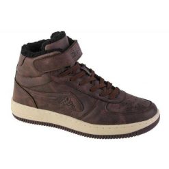 Męskie Buty Sportowe Bash Faux Fur Mid Cut. Brązowe buty sportowe męskie Kappa, na zimę, bez wzorów, bez zapięcia. Za 241.99 zł.