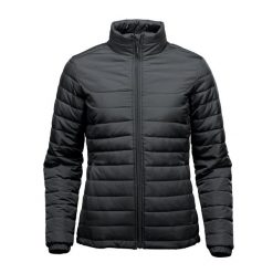 Damska Kurtka Pikowana Nautilus. Czarne kurtki sportowe damskie STORMTECH, xs, bez wzorów, bez ramiączek, bez kaptura, trekkingowe. Za 438.99 zł.