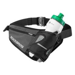 ROCKBROS Sportowa saszetka nerka D36. Szare saszetki i nerki męskie ROCKBROS, bez wzorów, z materiału. Za 83.60 zł.