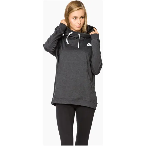 Nike Bluza W Nsw Gym Clc Hoodie , szary, rozmiar M. Szare bluzy damskie Nike, m, bez wzorów, z bawełny, bez ramiączek, bez kaptura. W wyprzedaży za 129.99 zł.