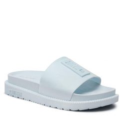 Klapki Big Star Shoes. Białe klapki damskie BIG STAR SHOES, bez wzorów, retro, bez obcasa, bez zapięcia. Za 79.99 zł.
