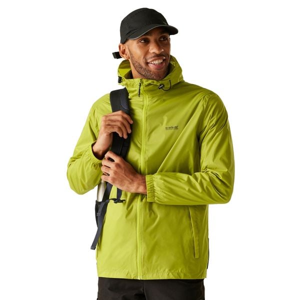 Męska Kurtka Kieszonkowa + Worek Pack It III. Zielone kurtki męskie Regatta, m, bez wzorów, z materiału, z kapturem. Za 248.99 zł.