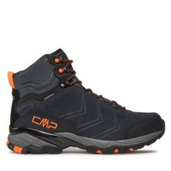 Trekkingi CMP. Niebieskie botki męskie CMP, bez wzorów, sportowe, bez obcasa, bez zapięcia. Za 429.99 zł.